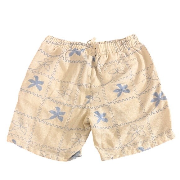 Malibu By Drill Clothing Co. Mens Floral Print Elastic Waist Drawstring Shorts L - Picture 4 of 6